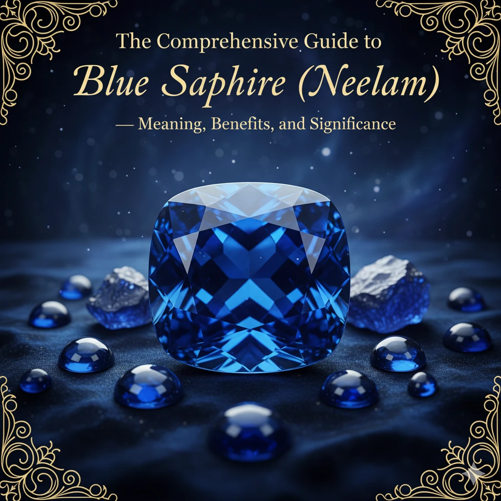 The Comprehensive Guide to Blue Sapphire (Neelam) — Meaning, Benefits, and Significance